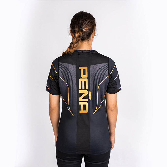 black and gold pena jersey